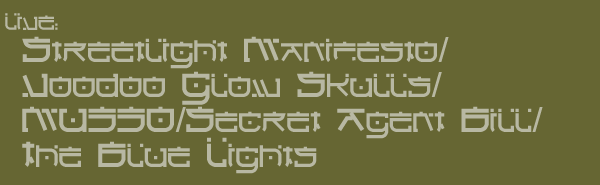 LIVE: Streetlight Manifesto/Voodoo Glow Skulls/MU330/Secret Agent Bill/The Blue Lights